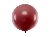 Opakowanie Balon okrągły Pastel Burgundy 60cm
