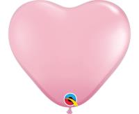 Opakowanie Balon serce pastelowy j. różowy 15cm 100szt