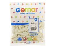 Opakowanie Balony AM50 metal perłowo-białe 29 100szt