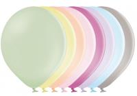 Opakowanie Balony B85 pastelowe makaroniki MIX 27cm 100szt