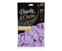 Opakowanie Balony Beauty&Charm makaronowe lawenda 30cm 50szt