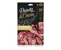 Opakowanie Balony Beauty&Charm platynowe 30cm 50szt
