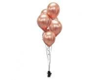 Opakowanie Balony Beauty&Charm platynowe róż.-złote 30cm 7szt