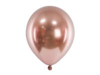 Opakowanie Balony Glossy różowe złoto 46cm 5szt