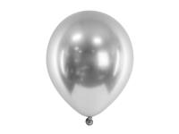 Opakowanie Balony Glossy srebrne 46cm 5szt