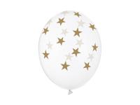 Opakowanie Balony gwiazdki crystal 30 cm  6 szt.