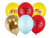 Opakowanie Balony Happy Birthday 30cm 6szt