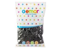 Opakowanie Balony metal czarne 100szt