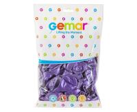 Opakowanie Balony metal fioletowe 100szt