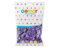 Opakowanie Balony metal fioletowe 100szt