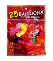 Opakowanie Balony metalic 25szt