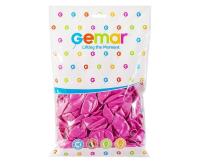 Opakowanie Balony metaliczne różowe 25cm 100szt.