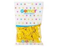 Opakowanie Balony metaliczne żółte 30cm 100szt