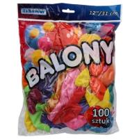 Opakowanie Balony metalizowane 31cm 100szt