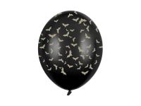 Opakowanie Balony Nietoperze pastel black 30cm 6szt