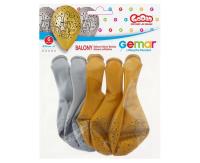 Opakowanie Balony Premium Happy New Year 6szt