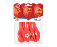 Opakowanie Balony Premium Hel I Love You 5szt