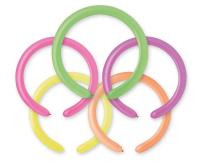 Opakowanie Balony rurki fluor 100szt
