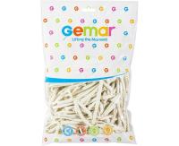 Opakowanie Balony rurki włoskie białe 100szt