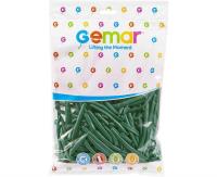 Opakowanie Balony rurki włoskie Emerald green 100szt