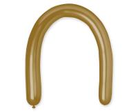 Opakowanie Balony rurki włoskie shiny złote 50szt