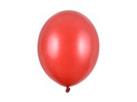 Opakowanie Balony Strong Metallic Poppy Red 30cm 50szt