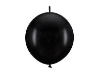 Opakowanie Balony z łącznikiem Pastel Black 28cm 20szt