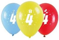 Opakowanie Balony z nadrukiem 4 28cm 3szt