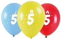 Opakowanie Balony z nadrukiem 5 28cm 3szt