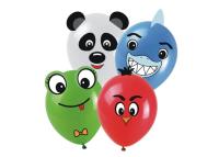 Opakowanie Balony zwierzaki zrób to sam 4 wzory 6szt
