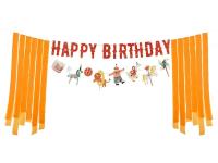 Opakowanie Baner Happy Birthday Cyrk 275cm