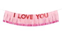 Opakowanie Baner I Love You 150x30cm