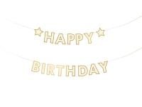 Opakowanie Baner papierowy Happy Birthday mix 220x14.5cm
