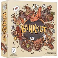 Bankrut. Autor: Knizia Reiner. SmakLiter.pl Okładka książki Bankrut