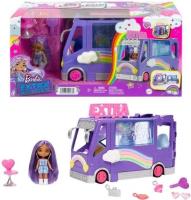 Opakowanie Barbie Extra minibus koncertowy + lalka Mini Minis