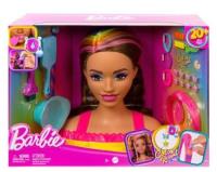 Opakowanie Barbie. Głowa do stylizacji Brązowe włosy HMD80