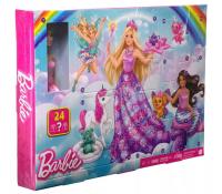Opakowanie Barbie Kalendarz adwentowy z lalką HVK26