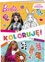 Okładka książki Barbie Koloruję!