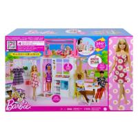 Opakowanie Barbie Kompaktowy domek + Lalka