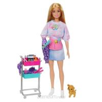 Opakowanie Barbie Malibu Stylistka z pieskiem HNK95
