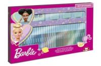 Barbie - Pieczątki i pisaki 36 kolorów. Wydawca: Multiprint. SmakLiter.pl Opakowanie Barbie - Pieczątki i pisaki 36 kolorów