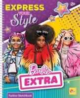 Barbie Sketch Book Express Your Style. Wydawca: Lisciani. SmakLiter.pl Opakowanie Barbie Sketch Book Express Your Style