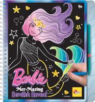 Barbie Sketch Book Mer-mazing Scratch Reveal. Wydawca: Lisciani. SmakLiter.pl Opakowanie Barbie Sketch Book Mer-mazing Scratch Reveal