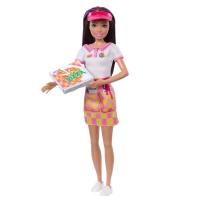Barbie Skipper Pierwsza praca Dostawczyni pizzy. Wydawca: Mattel. SmakLiter.pl Opakowanie Barbie Skipper Pierwsza praca Dostawczyni pizzy