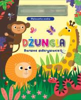 Okładka książki Barwne odkrywanie. Dżungla. Malowanka wodna
