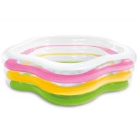 Opakowanie Basen kolorowy pięciokąt 185x180cm