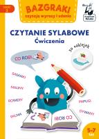 Bazgraki czytają wyrazy i zdania. Czytanie sylabowe. Ćwiczenia. Autor: Zuzanna Osuchowska. SmakLiter.pl Okładka książki Bazgraki czytają wyrazy i zdania. Czytanie sylabowe. Ćwiczenia