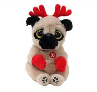 Opakowanie Beanie Babies Mittens - brązowy pies 15 cm