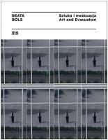 Okładka książki Beata Bols. Sztuka i ewakuacja