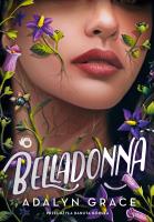 Belladonna. Autor: Grace Adalyn. SmakLiter.pl Okładka książki Belladonna
